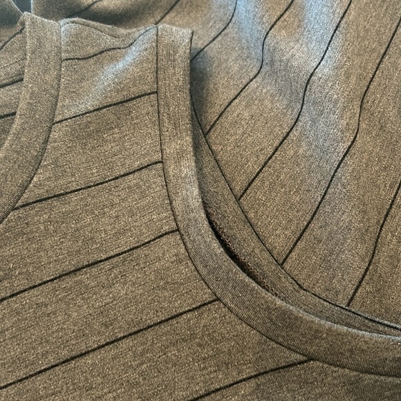 Beautiful fit - dark grey and navy dress Size M - Picture 4 of 4